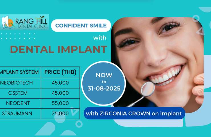 CONFIDENT SMILE WITH DENTAL IMPLANT